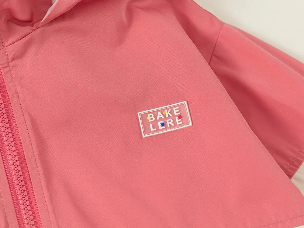 Bake Lere Color Block Windbreaker Jacket