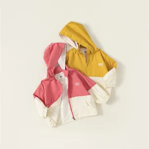Bake Lere Color Block Windbreaker Jacket