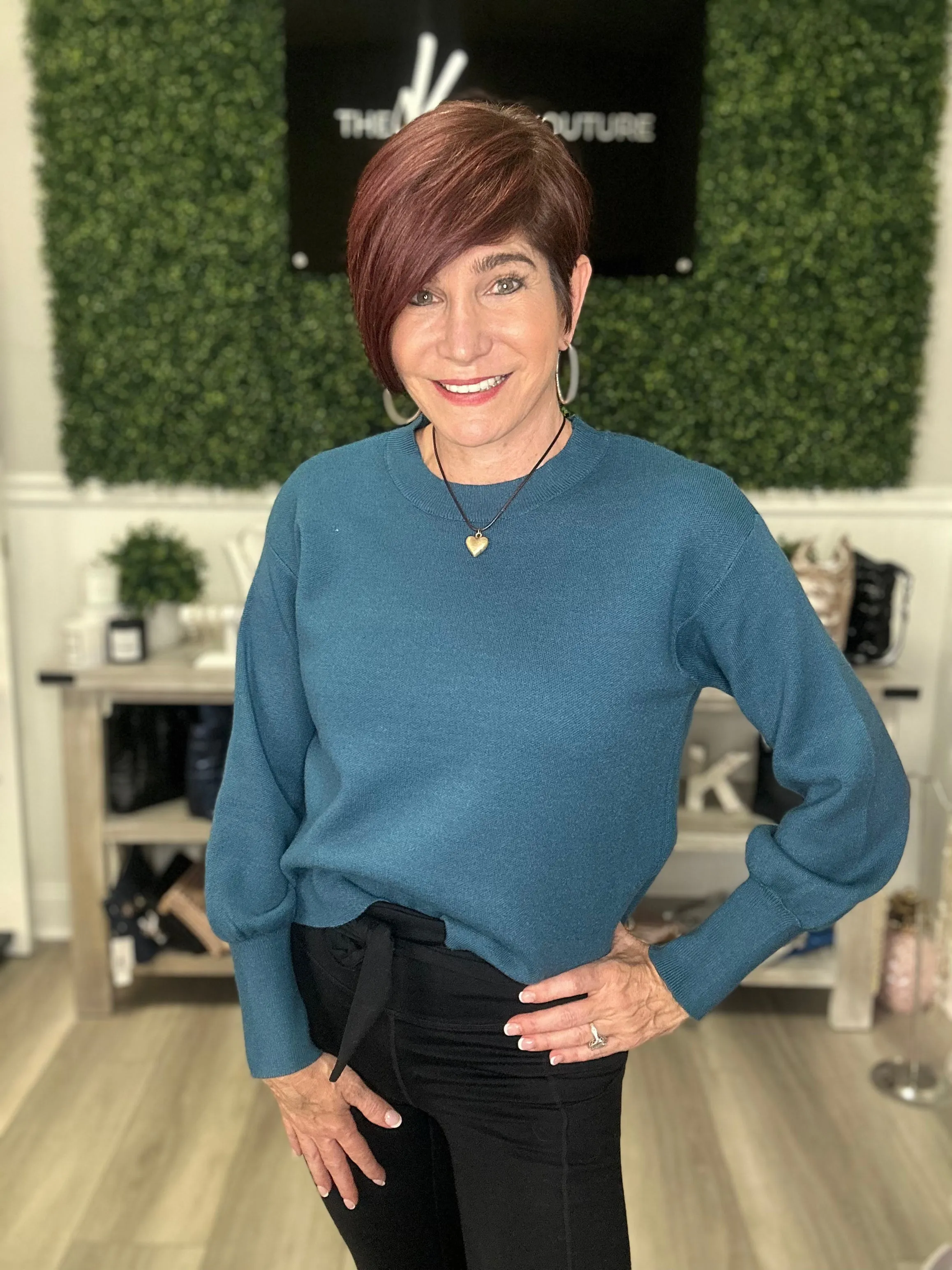 Balloon Sleeve Sweater