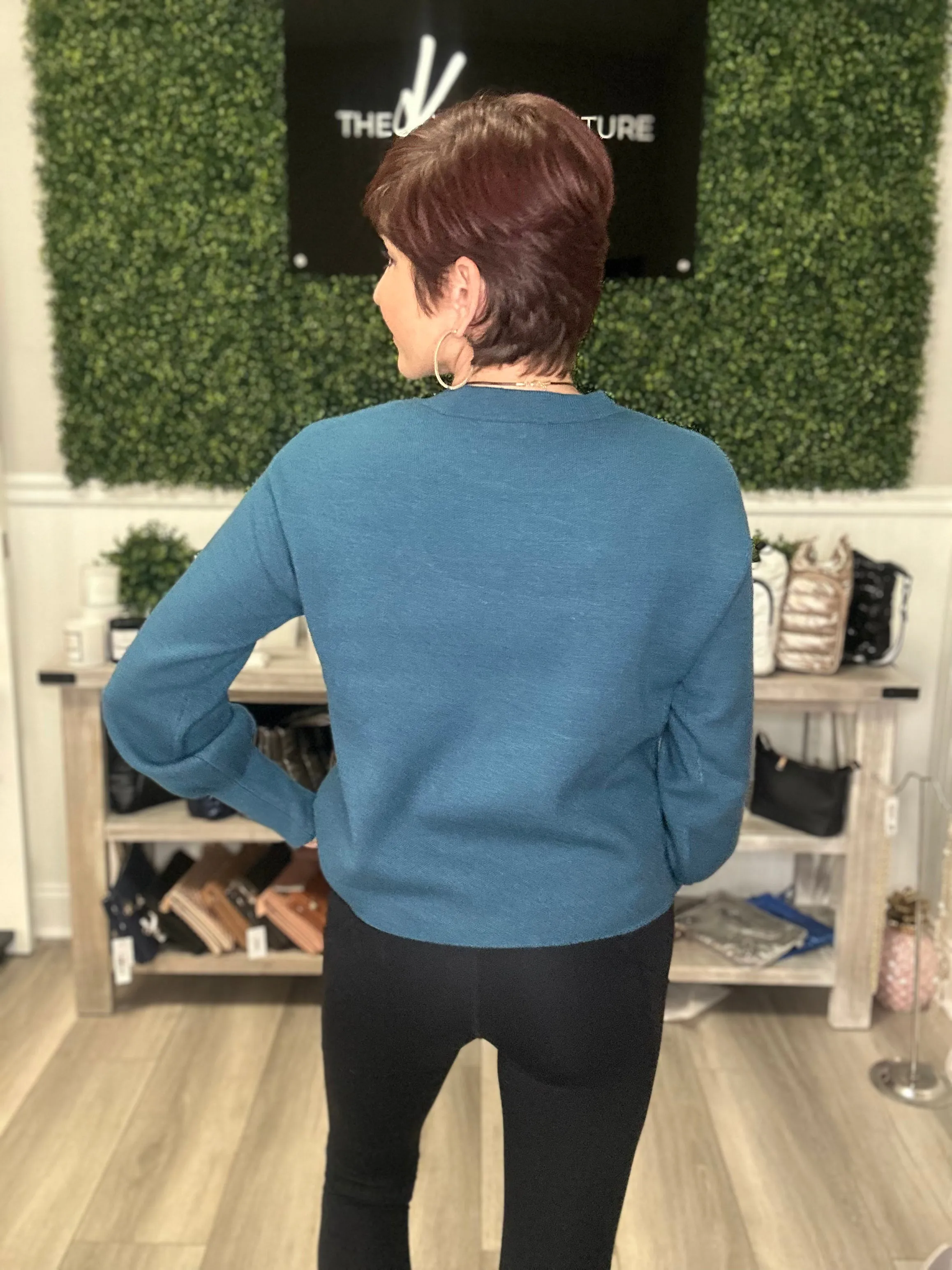 Balloon Sleeve Sweater