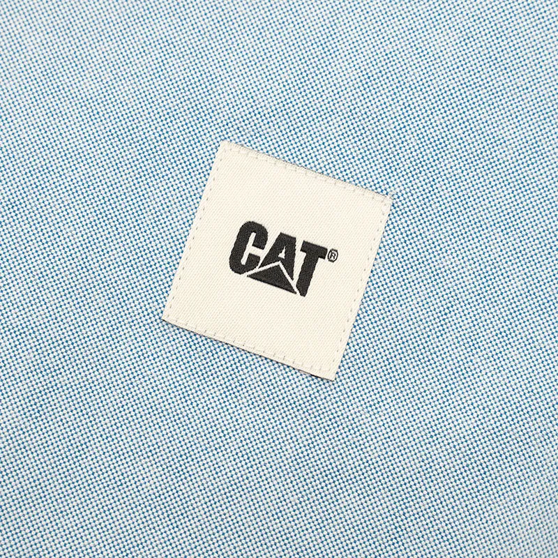 CAT OXFORD BUTTON DOWN SHIRT