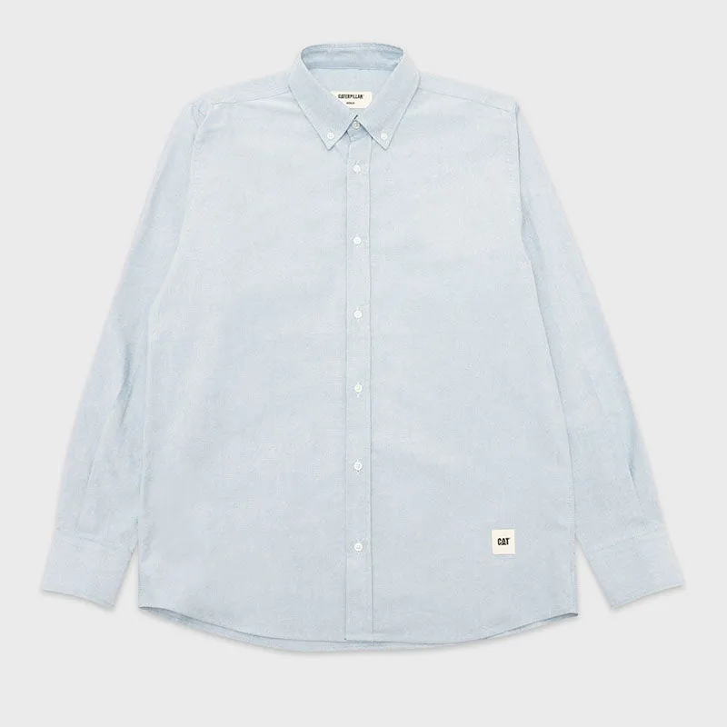 CAT OXFORD BUTTON DOWN SHIRT