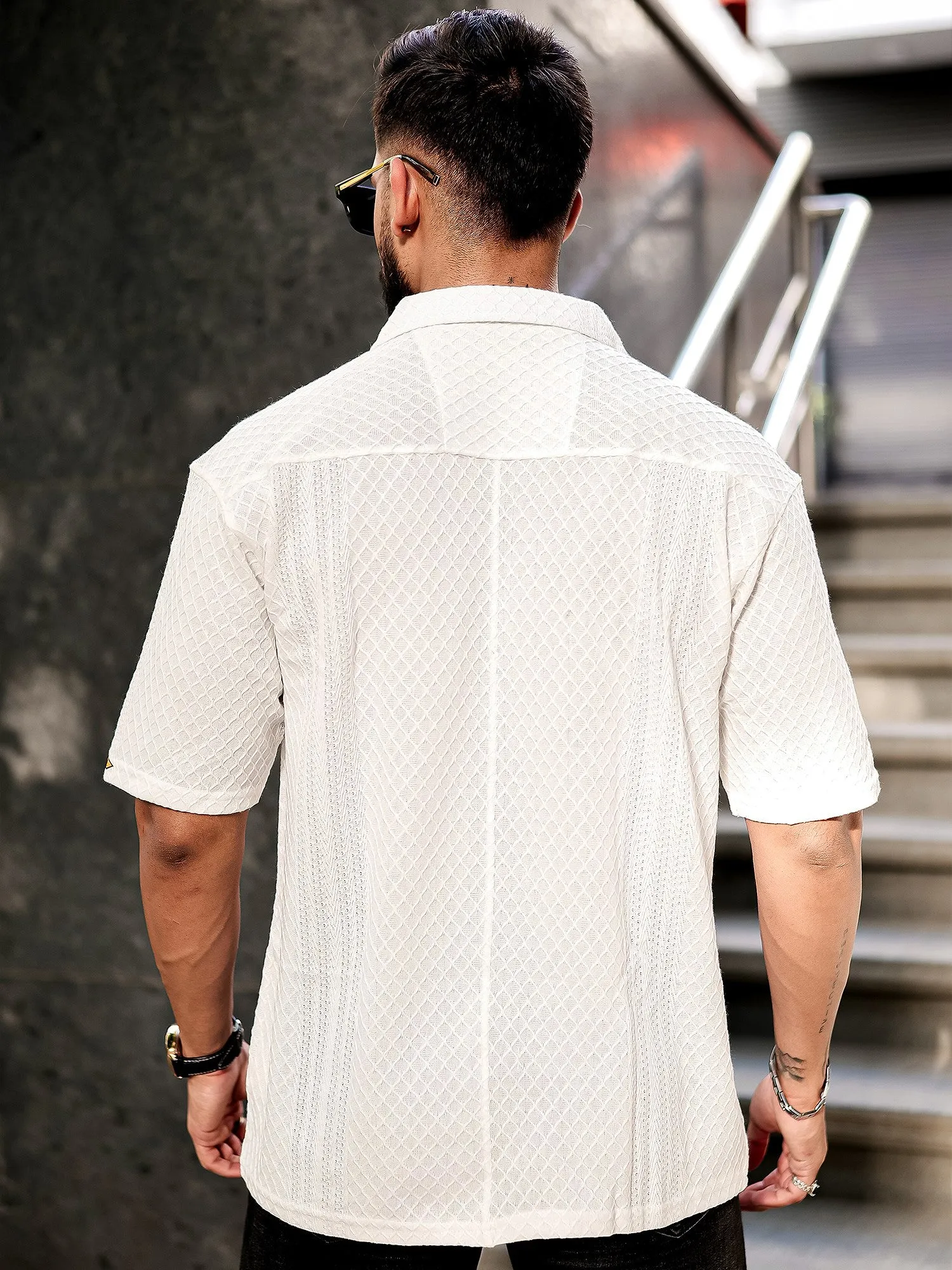Cubic White Shirt
