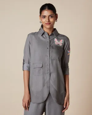 Easy Street Oversized Denim Shirt