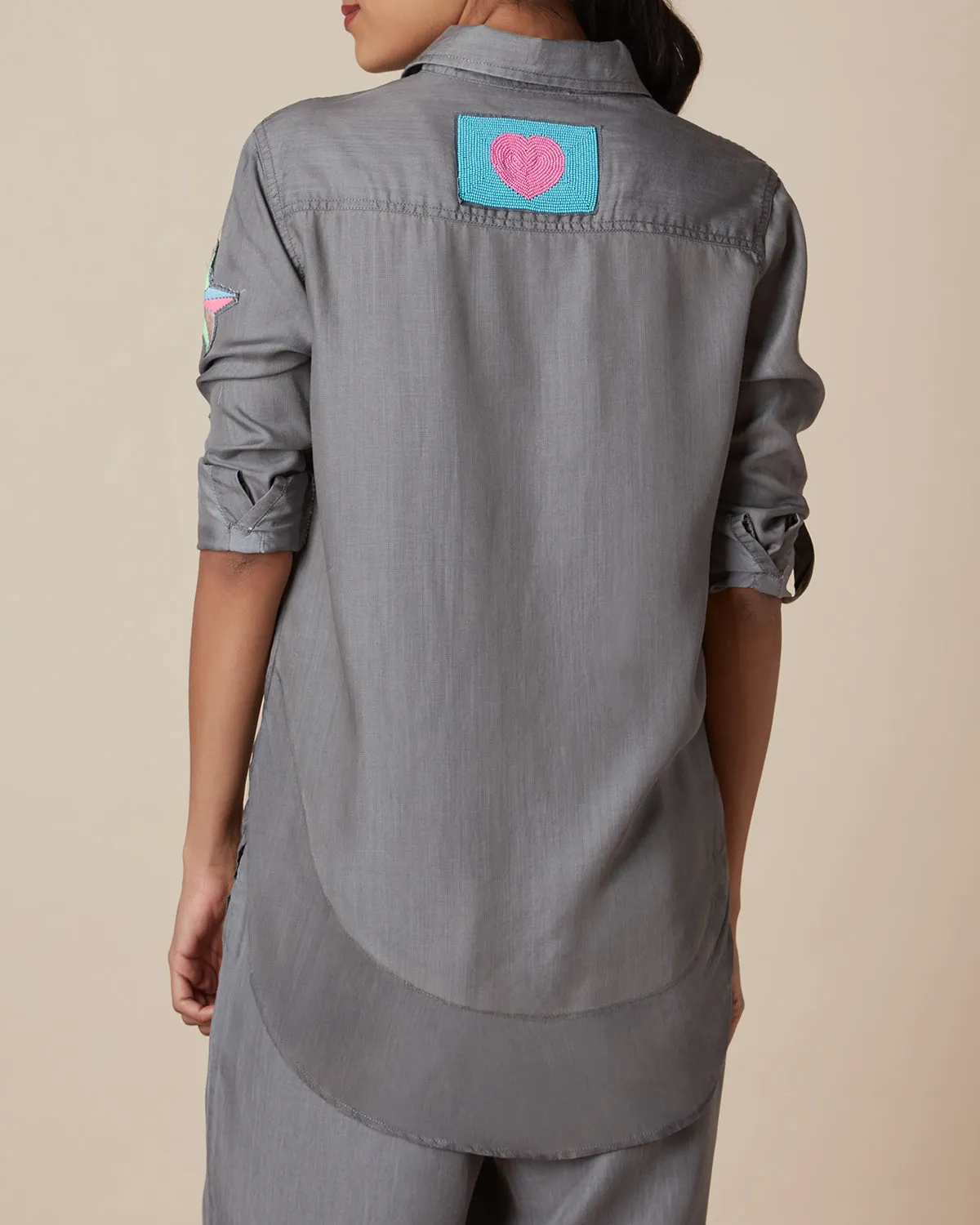 Easy Street Oversized Denim Shirt