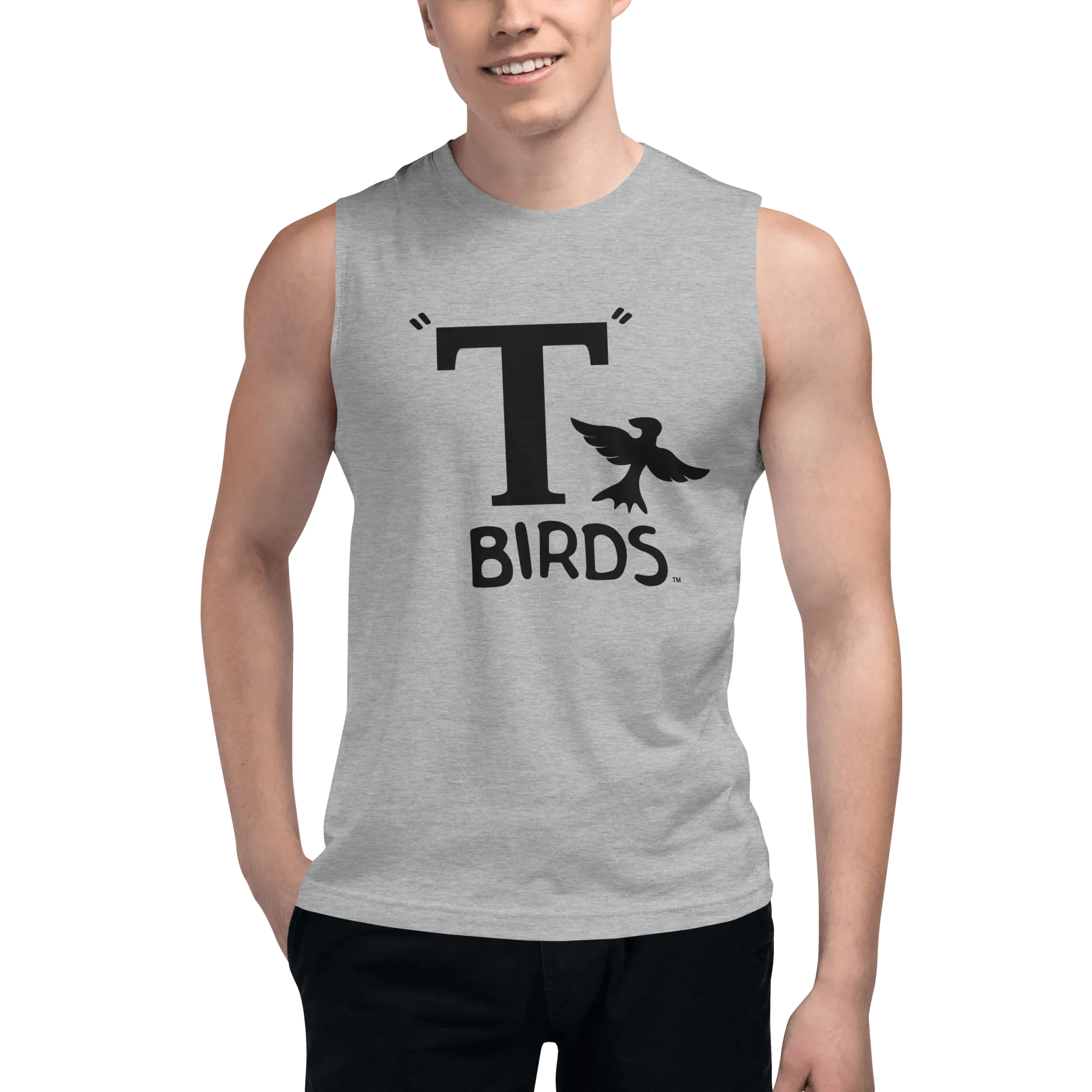 Grease T-Birds Unisex Muscle Tank Top