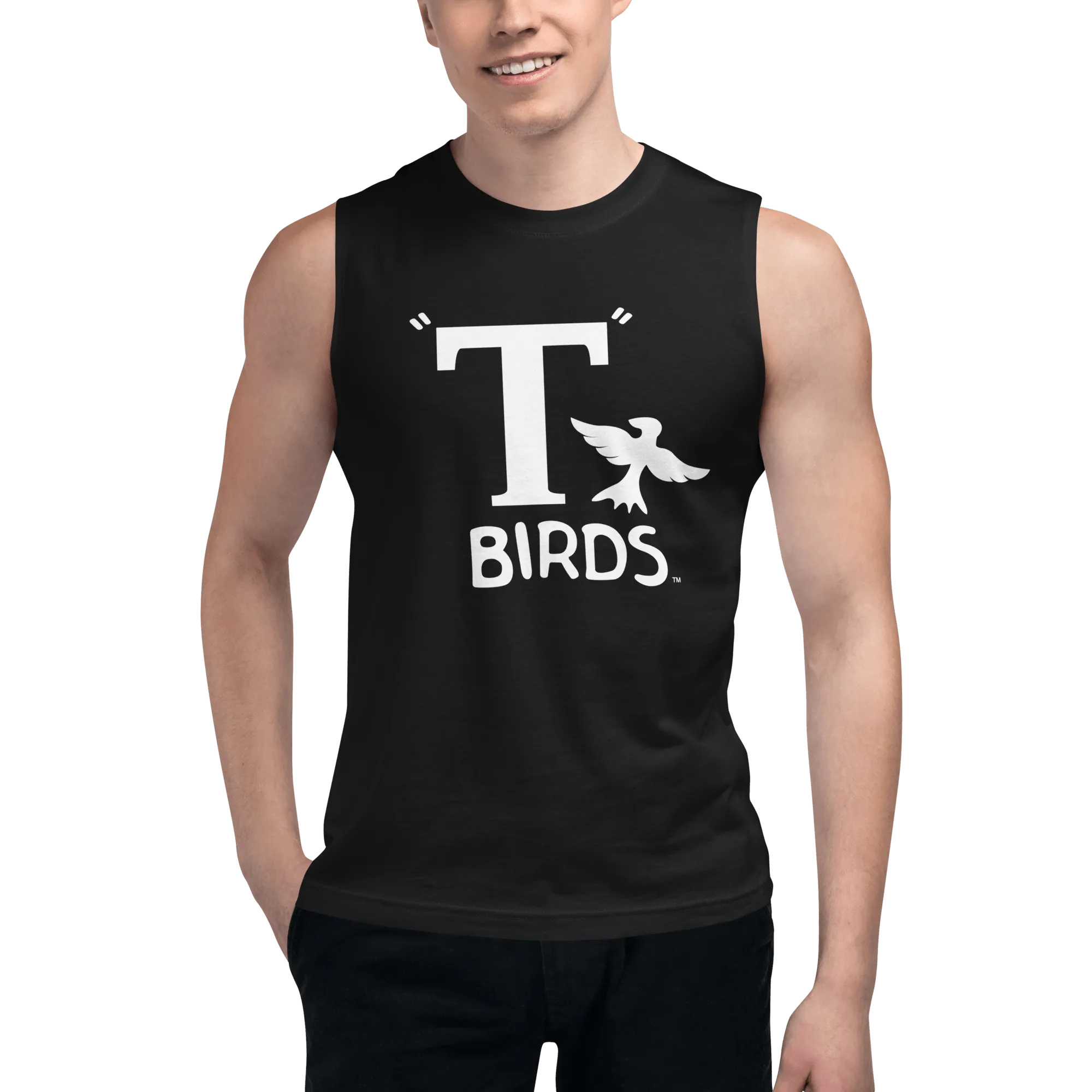 Grease T-Birds Unisex Muscle Tank Top