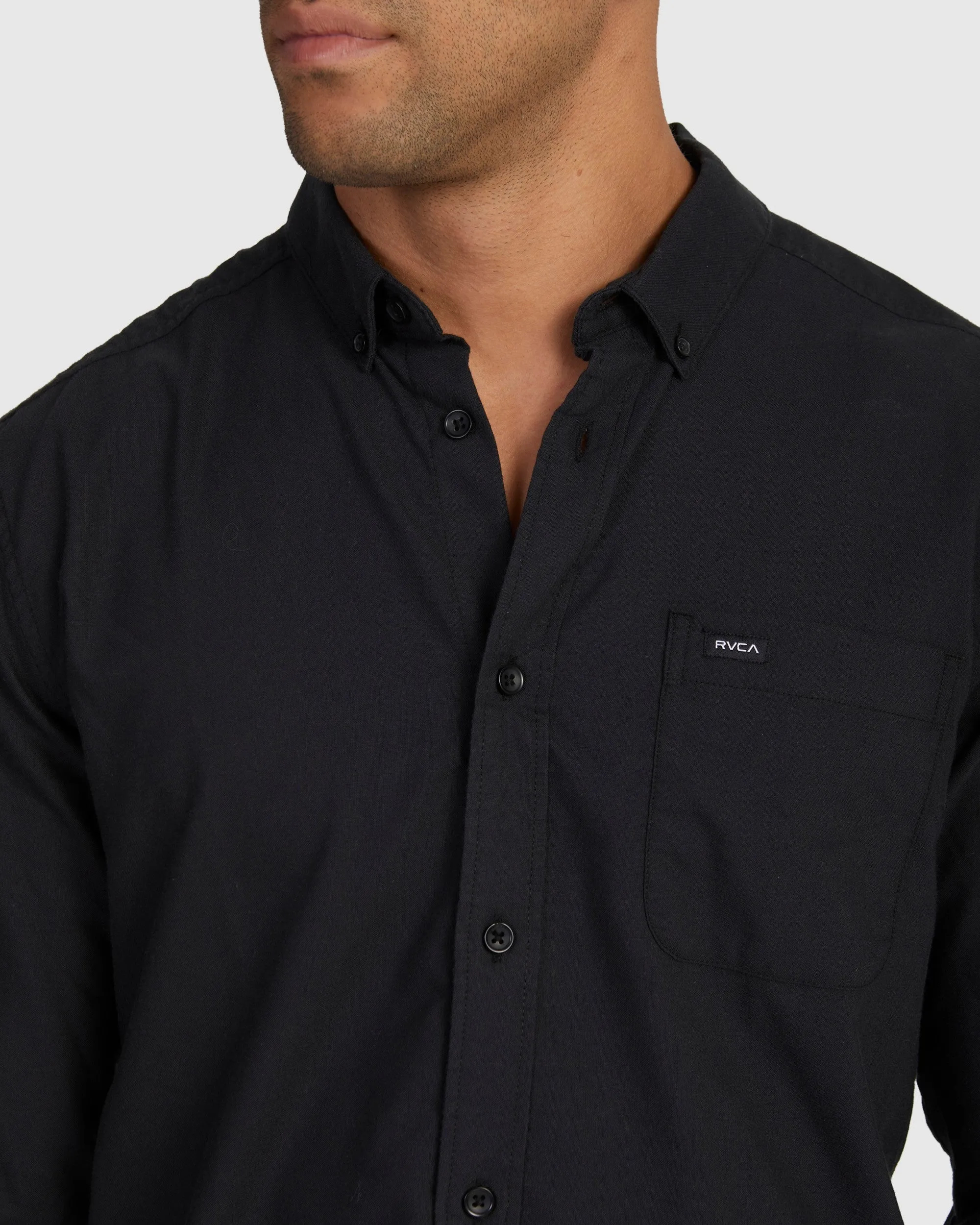 Mens Thatll Do Stretch Long Sleeve Shirt