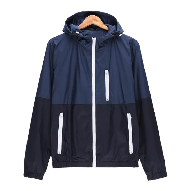 Pologize™ Casual Lightweight Spring Hooded Windbreaker Jacket