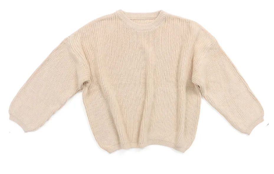 Sawyer Knit Pullover Kids Sweater