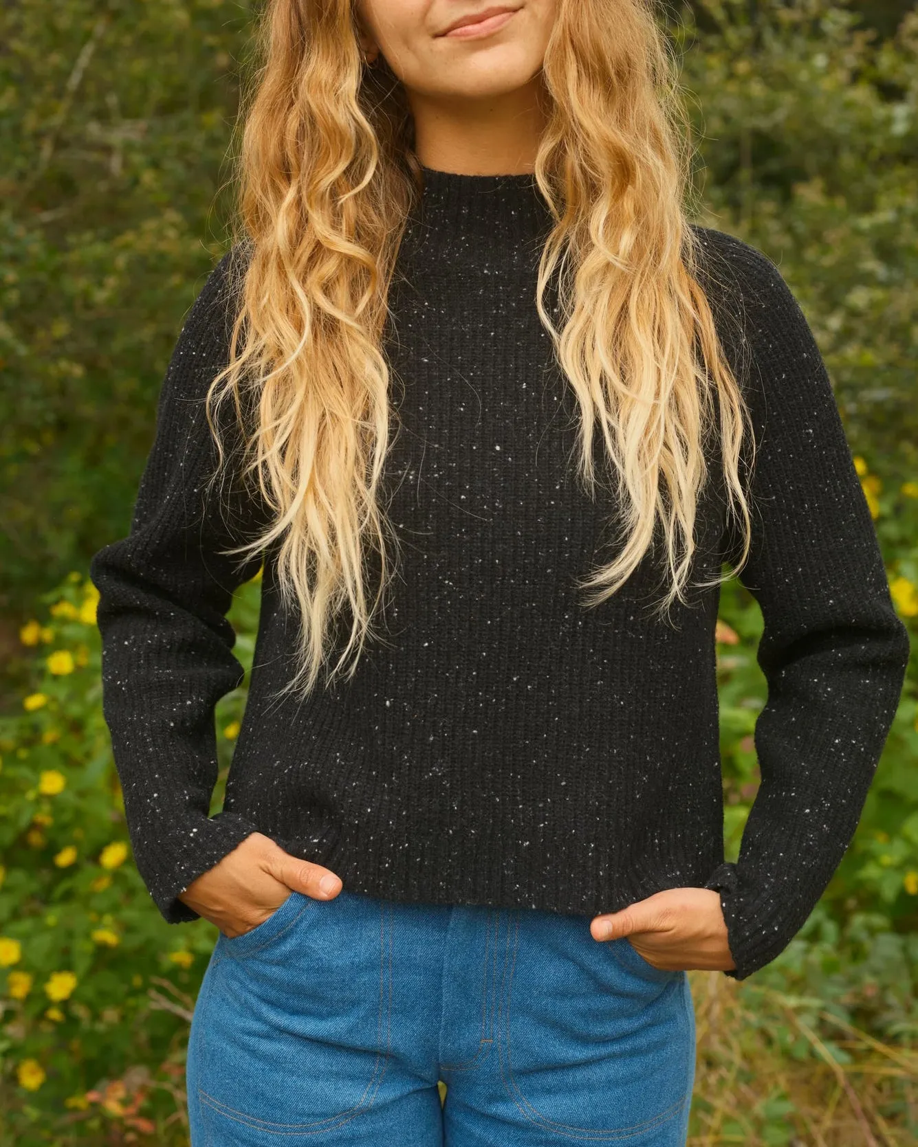 Teddy Sweater in Black