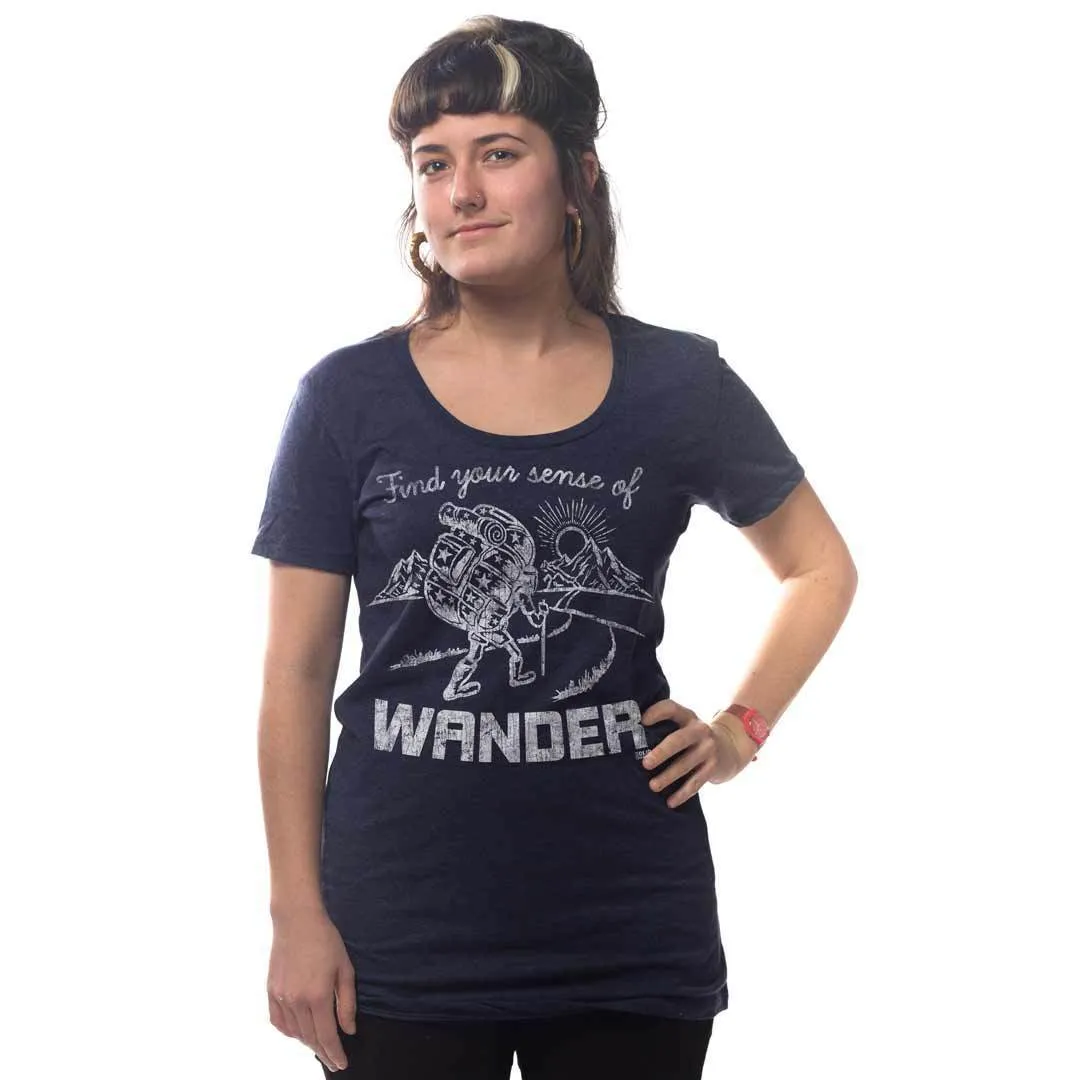 Women's Find Your Sense Of Wander T-shirt
